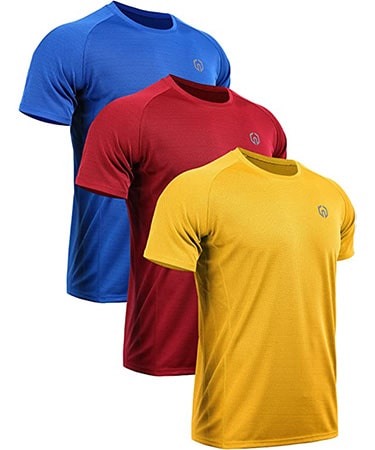 Details about   Neleus Men's Dry Fit Mesh Athletic Shirts 
