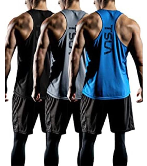 Details about   Neleus Men's Dry Fit Workout Running Muscle Tank Top 