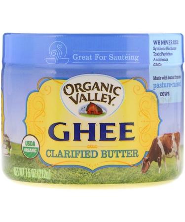 Organic Valley Ghee Clarified Butter 7.5 oz (212 g)