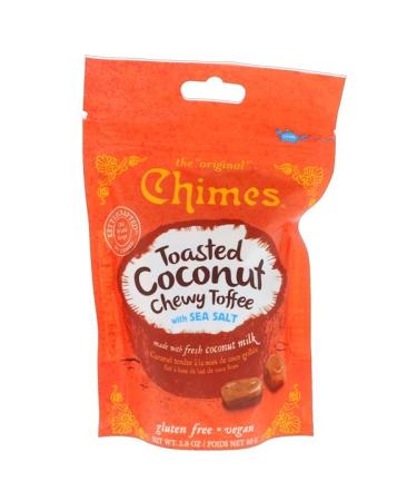 Chimes Toasted Coconut Chewy Toffee with Sea Salt 2.8 oz (80 g)
