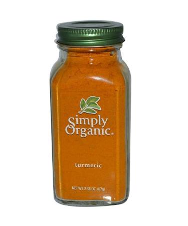 Simply Organic Turmeric 2.38 oz (67 g)