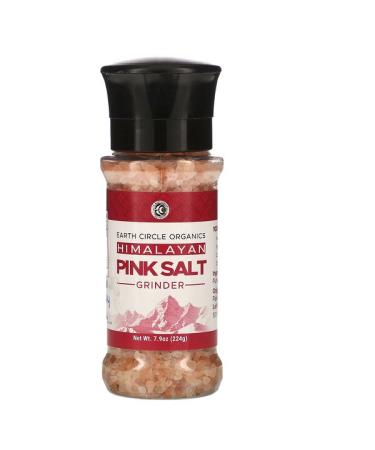 Earth Circle Organics Himalayan Pink Salt Grinder 7.9 oz (224 g)