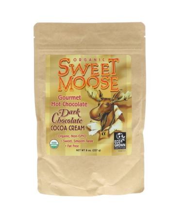 FunFresh Foods Sweet Moose Gourmet Hot Chocolate Dark Chocolate Cocoa Cream 8 oz (227 g)