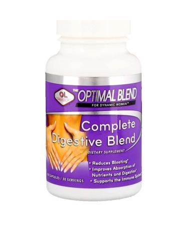 Olympian Labs Optimal Blend Complete Digestive Blend For Women 60 Capsules