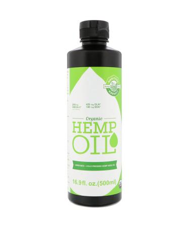 Manitoba Harvest Certified Organic Hemp Oil 16.9 fl oz (500 ml)