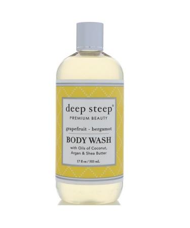 Deep Steep Body Wash Grapefruit - Bergamot 17 fl oz (503 ml)