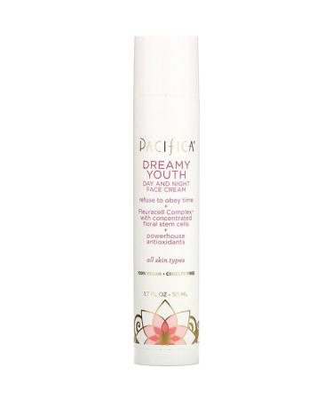 Pacifica Dreamy Youth Day and Night Face Cream All Skin Types 1.7 fl oz (50 ml)
