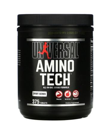 Universal Nutrition Amino Tech All-In-One Amino Formula 375 Tablets