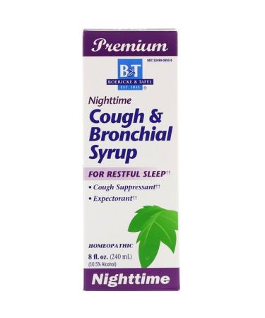 Boericke & Tafel Nighttime Cough & Bronchial Syrup 8 fl oz (240 ml)