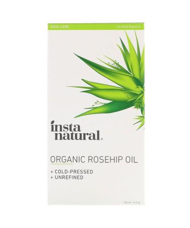 InstaNatural Organic Rosehip Oil 4 fl oz (120 ml)