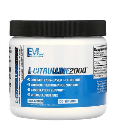 EVLution Nutrition L-CITRULLINE2000 7.5 oz (200 g)