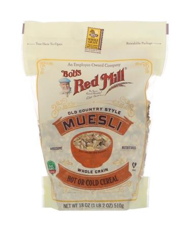 Bob's Red Mill Muesli Old County Style Whole Grain 18 oz (510 g)