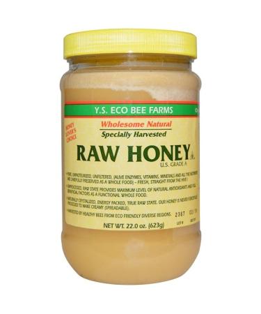 Y.S. Eco Bee Farms Raw Honey U.S. Grade A 22.0 oz (623 g)