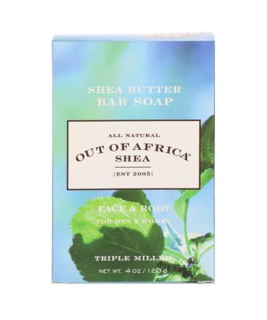 Out of Africa Shea Butter Bar Soap Face & Body 4 oz (120 g)