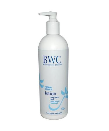 Beauty Without Cruelty Fragrance Free Lotion 16 fl oz (473 ml)