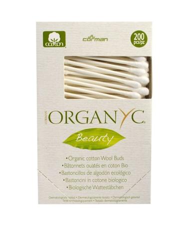 Organyc Beauty Organic Cotton Wool Buds 200 Pieces