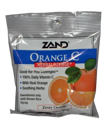 Zand Orange C Herbalozenge Zesty Orange 15 Lozenges