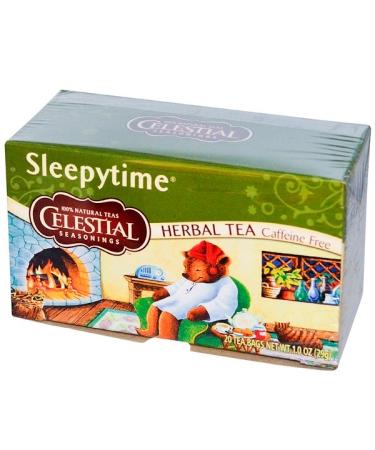 Celestial Seasonings Herbal Tea Sleepytime Caffeine Free 20 Tea Bags 1.0 oz (29 g)