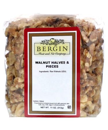 Bergin Fruit and Nut Company Walnut Halves and Pieces 11 oz (312 g)