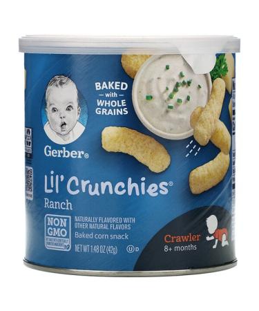 Gerber Lil' Crunchies 8+ Months Ranch 1.48 oz (42 g)