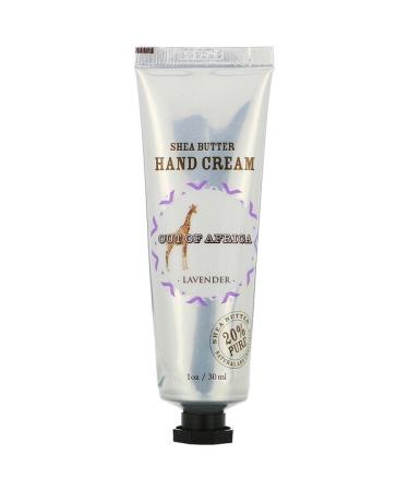 Out of Africa Shea Butter Hand Cream Lavender 1 oz (30 ml)