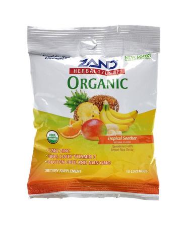 Zand Organic Herbalozenge Tropical Soother 18 Lozenges