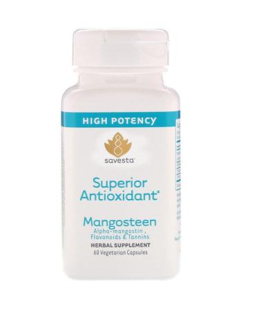 Savesta Super Antioxidant Mangosteen 60 Vegetarian Capsules