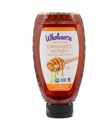 Wholesome  Organic Honey 24 oz (680 g)