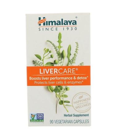 Himalaya LiverCare 90 Vegetarian Capsules