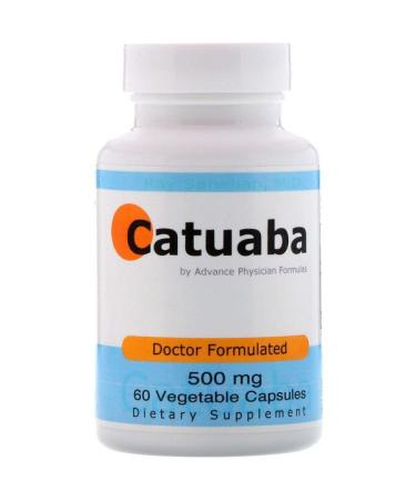 Advance Physician Formulas Catuaba 500 mg 60 Vegetable Capsules