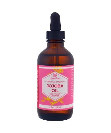 Leven Rose 100% Pure & Organic Jojoba Oil 4 fl oz (118 ml)