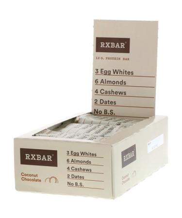 RXBAR Protein Bar Coconut Chocolate 12 Bars 1.83 oz (52 g) Each