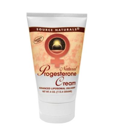 Source Naturals Natural Progesterone Cream 4 oz (113.4 g)