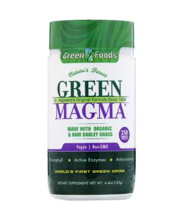 Green Foods  Green Magma 500 mg 250 Tablets