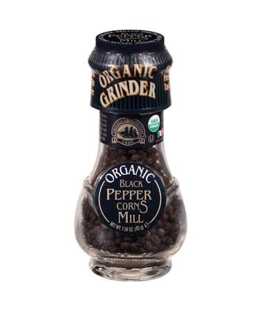 Drogheria & Alimentari Organic Black Pepper Corns Mill 1.58 oz (45 g)