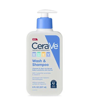 CeraVe Baby Wash & Shampoo 8 fl oz (237 ml)