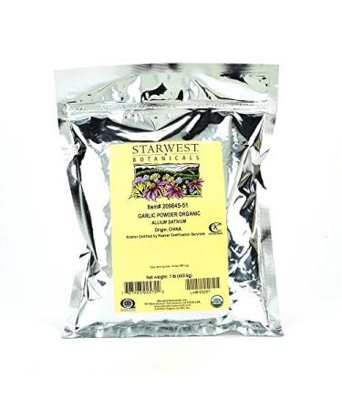 Starwest Botanicals Organic Garlic Powder 1 lb ( 453.6 g)