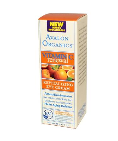 Avalon Organics Vitamin C Renewal Revitalizing Eye Cream 1 oz (28 g)