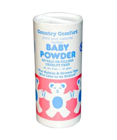 Country Comfort Baby Powder 3 oz (81 g)