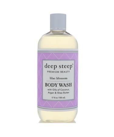 Deep Steep Body Wash Lilac Blossom 17 fl oz (503 ml)