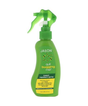 Jason Natural Quit Bugging Me! Insect Repellant Spray 4.5 fl oz (133 ml)