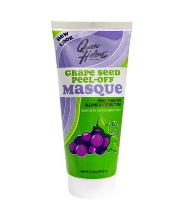 Queen Helene Grape Seed Peel-Off Masque Nomal to Combination 6 oz (170 g)