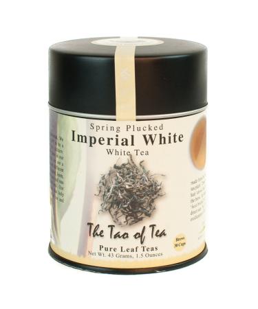 The Tao of Tea Spring Plucked White Tea Imperial White  1.5 oz (43 g)