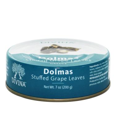 Divina - Dolmas Stuffed Grape Leaves - Case of 12 - 7 oz.