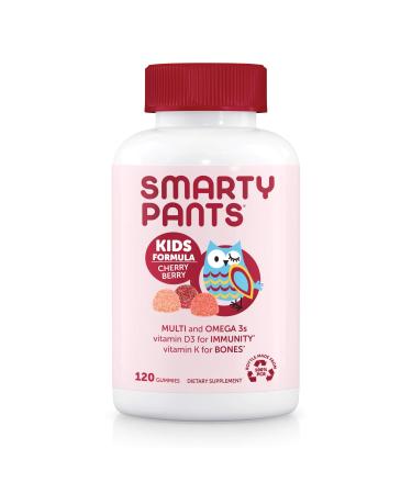 Smartypants Gummy Vitamin - Kids Complete - Cherry - 120 count