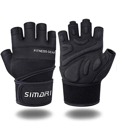 SIMARI Workout Gloves Weight Lifting Gloves with Wrist Support for Gym Training 