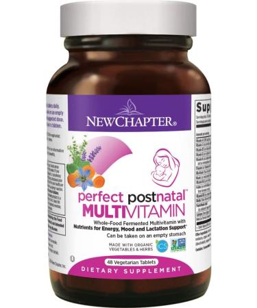 New Chapter Postnatal Vitamins Lactation Supplement - 48 Capsules