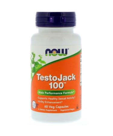 Now Foods TestoJack 100 60 Veg Capsules