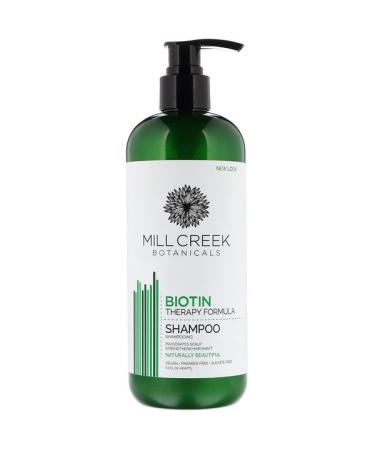 Mill Creek Botanicals Biotin Shampoo Therapy Formula 14 fl oz (414 ml)