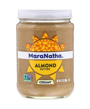 MaraNatha Almond Butter Creamy 12 oz (340 g)